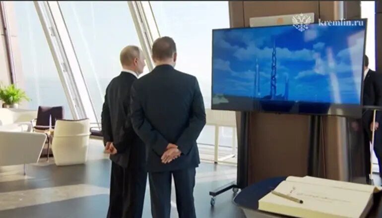    Фото: скриншот видео пресс-службы Кремля