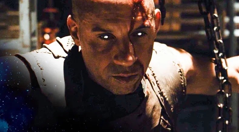 Я не скажу, что Вин Дизель - хороший актёр. Но харизмы у него - хватает...