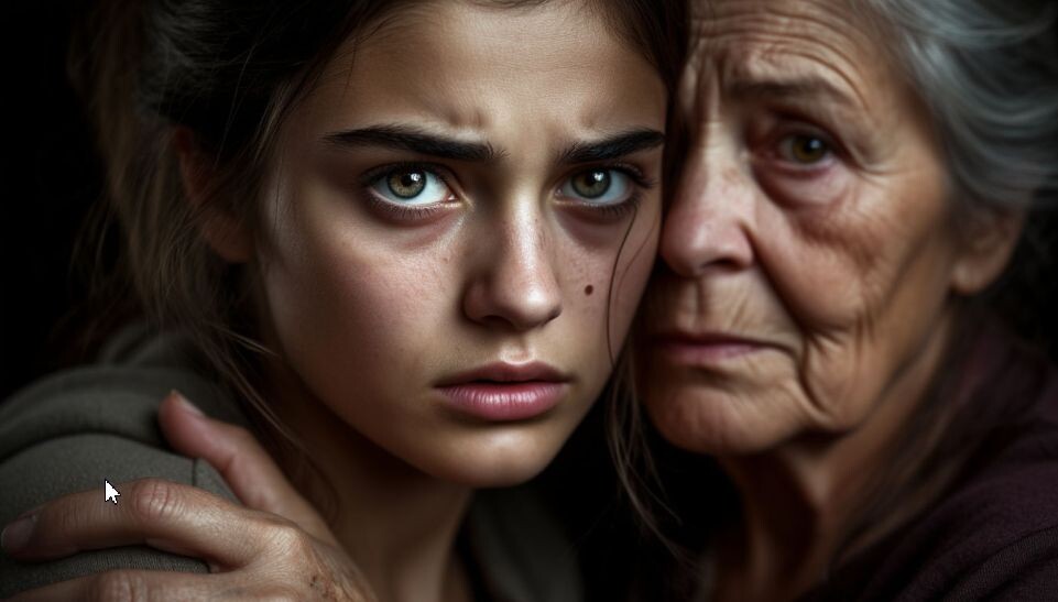 Она воспитывала моего сына. За меня