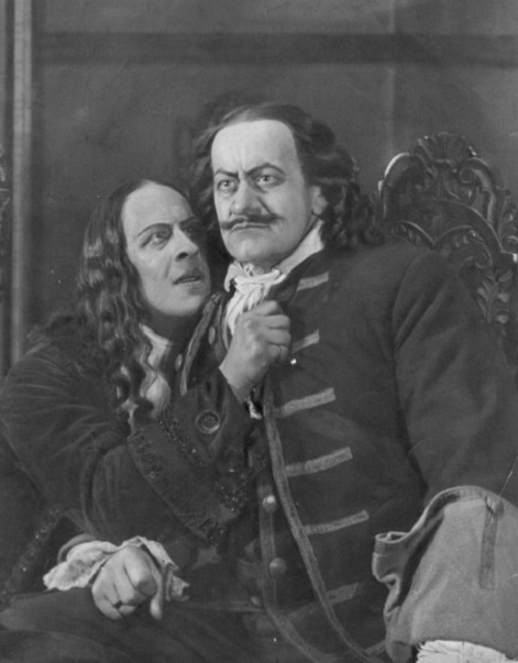 Фото: «Царевич Алексей». Режиссёр, Юрий Желябужский, в роли Петра Леонид Леонов. Источник: https://www.kino-teatr.ru