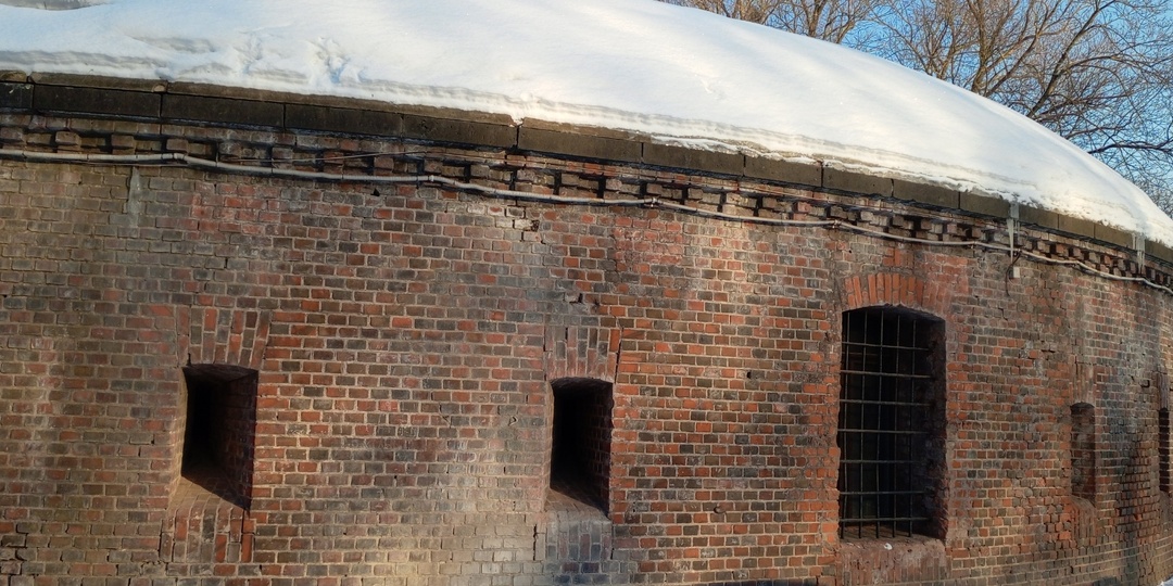 Равелин Фридланд, фридландская стена в Калининграде.