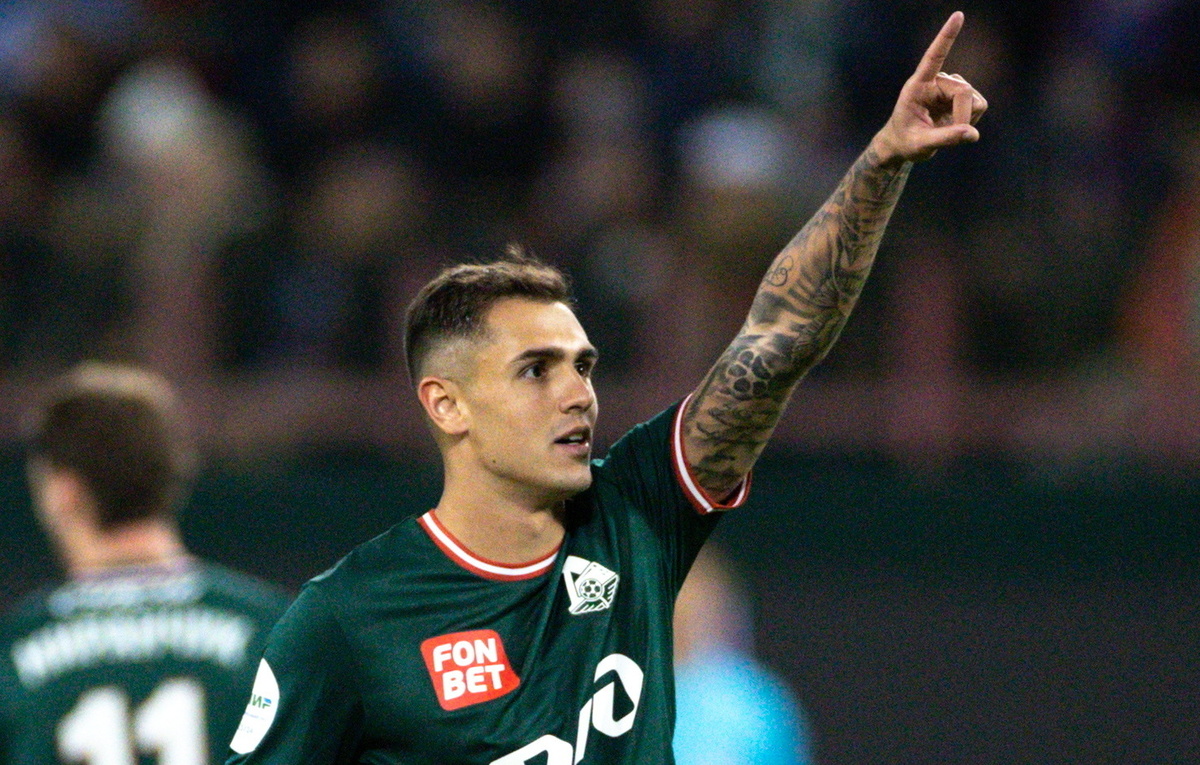    Защитник "Локомотива" Лукас Фассон   Михаил Синицын/ТАСС