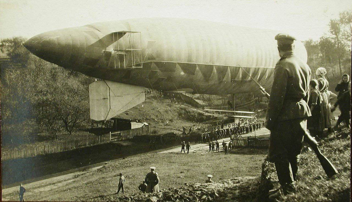 Применение дирижаблей для наблюдения с воздуха в Первую мировую войну