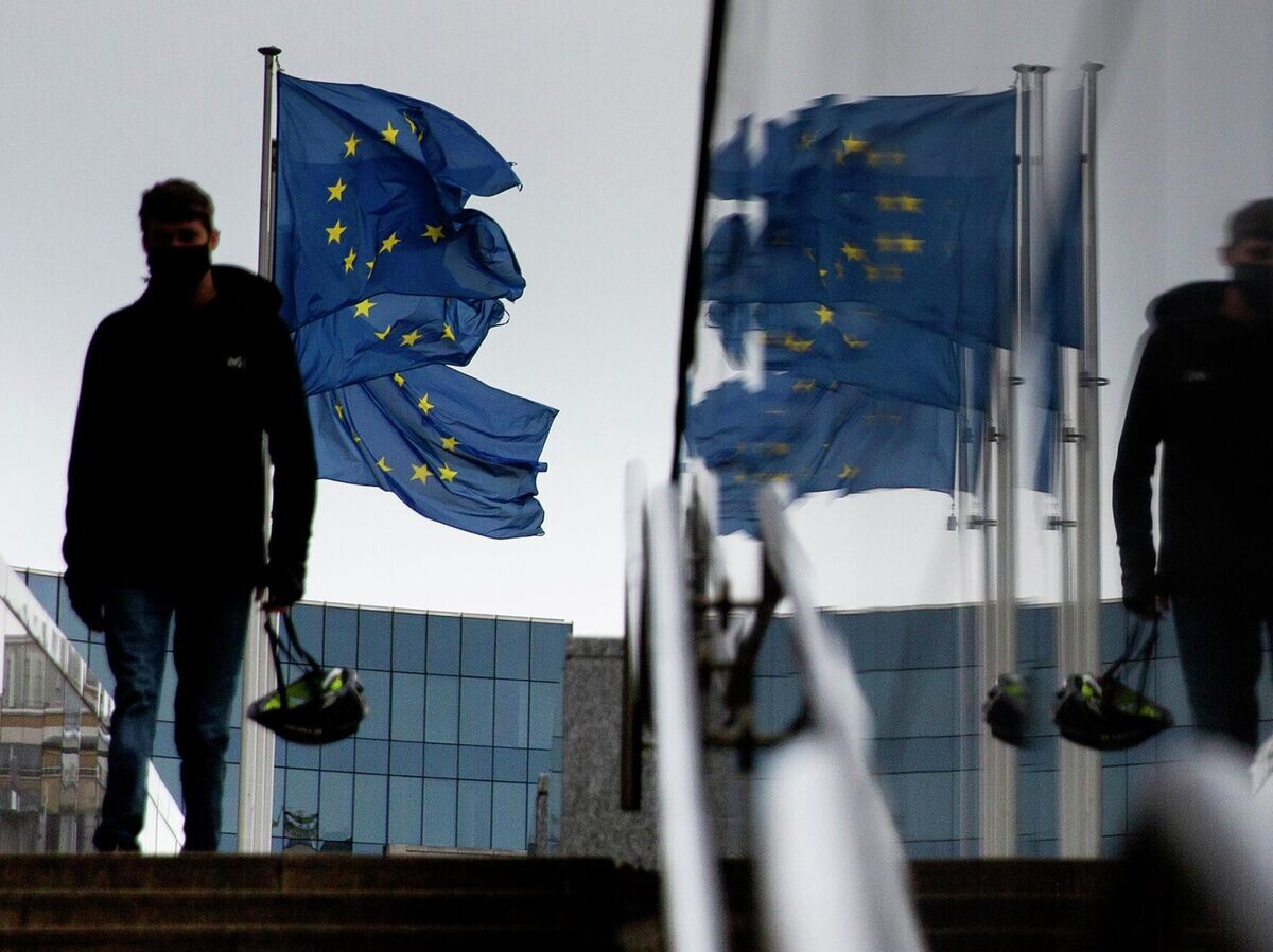    Флаги ЕС в Брюсселе | © AP Photo / Virginia Mayo