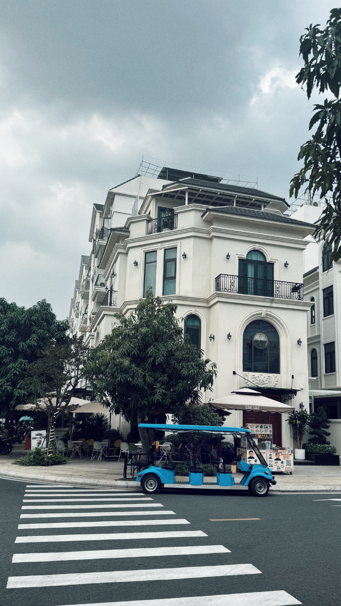 Один из домов в районе #9 в Хошимине 