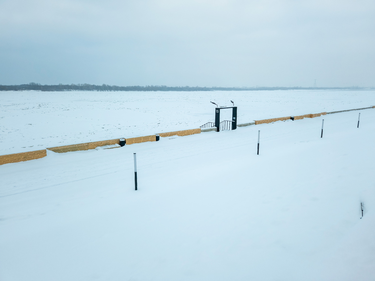 Нижний Новгород. Набережная реки Волги.