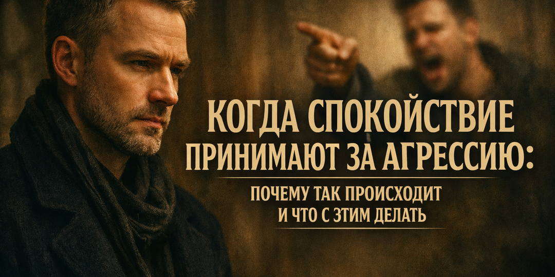 Когда спокойствие принимают за агрессию: почему так происходит и что с этим делать