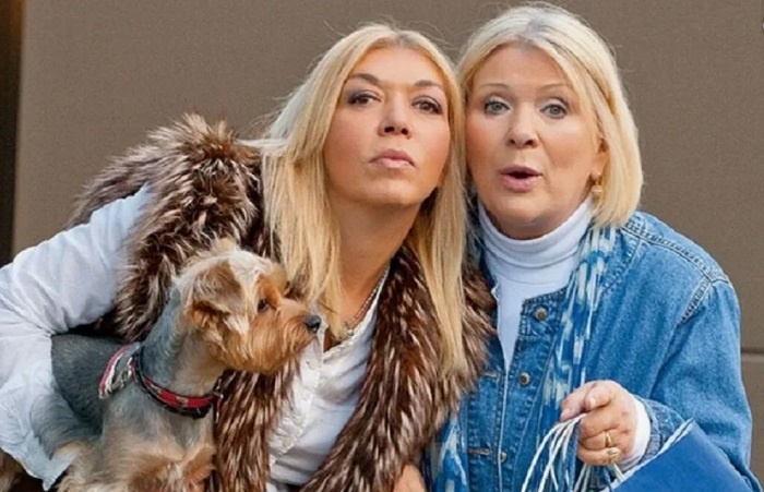 Галина Польских со старшей дочерью Ирадой