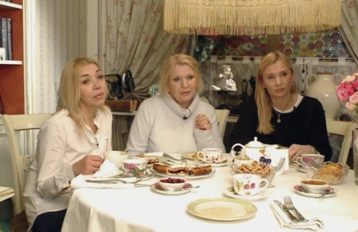 Галина Польских с дочками