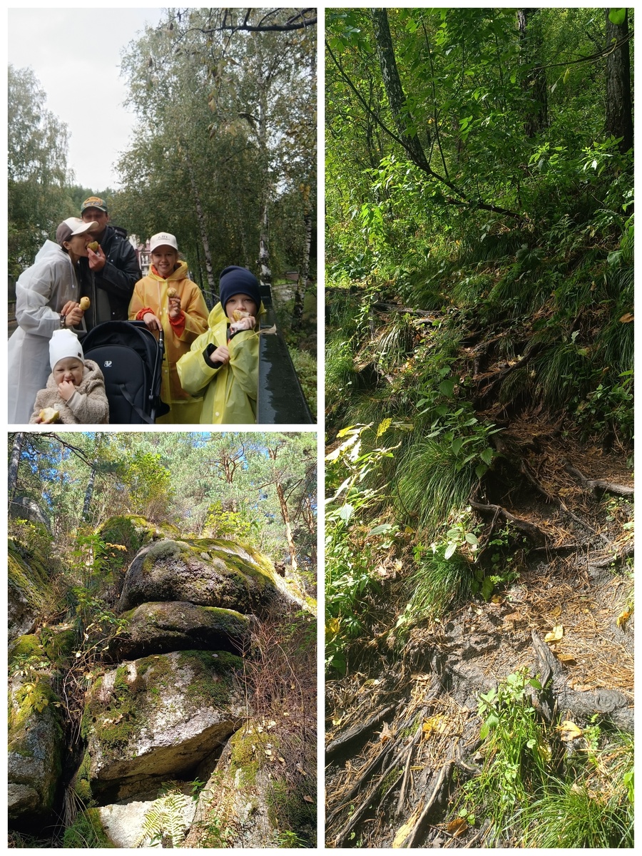 В сухую погоду подобных проблем с подъёмом не было бы. Фото автора.