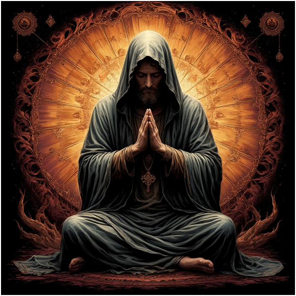 Сгенерировано ИИ- вина Души и мольба о прощении.