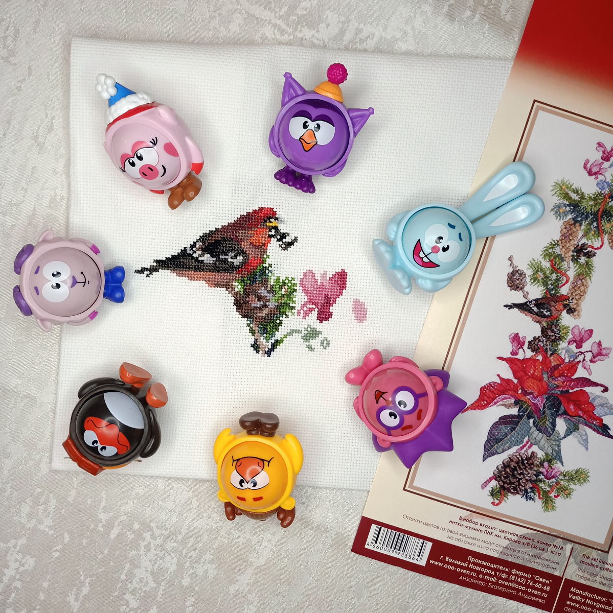 Смешарики и птица