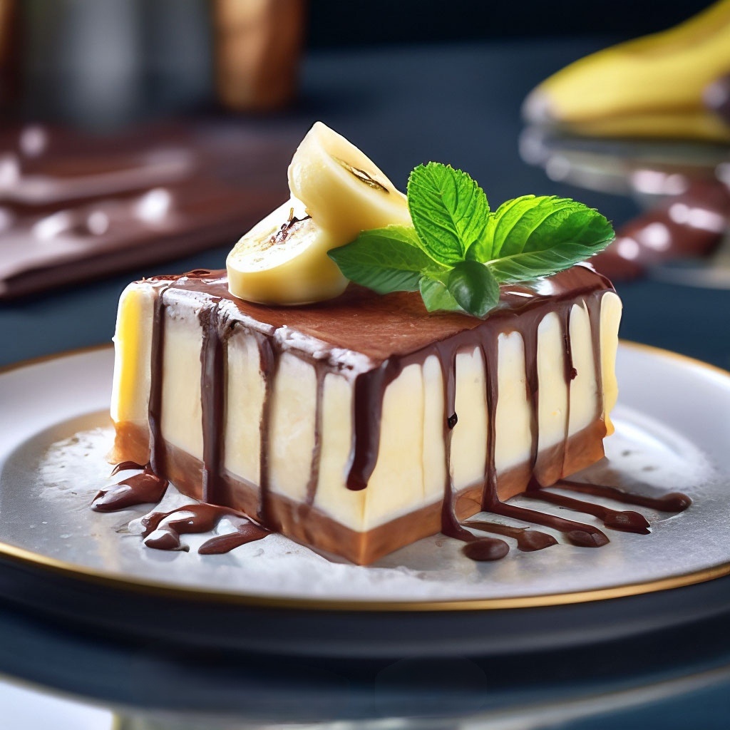 Банановый чизкейк без выпечки.