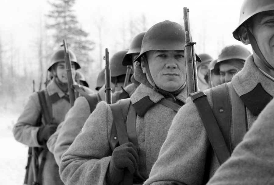 Бойцы Красной армии