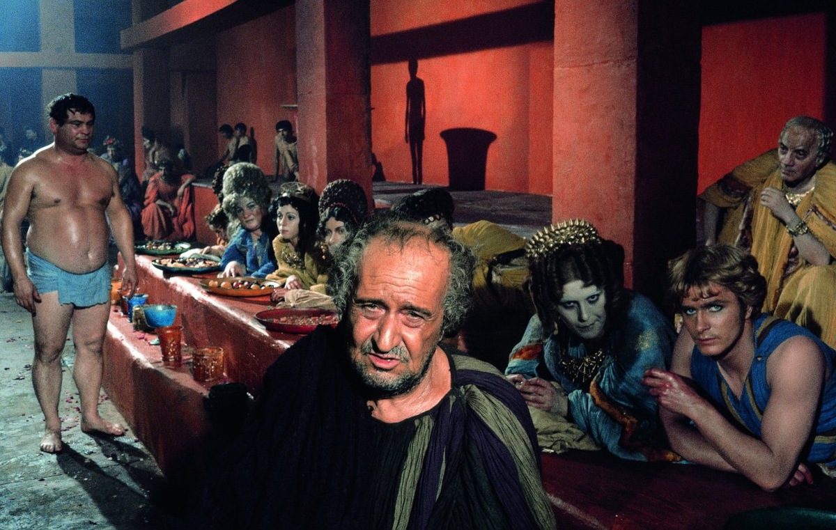 Кадр из «Сатирикона Феллини»