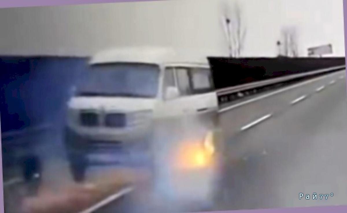   Фото - скриншот с видео, снятого на месте происшествия