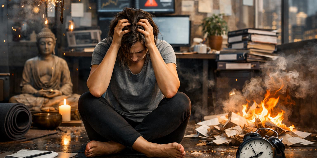 Выгорание — это не ваша слабость, а системная ошибка. Почему медитация и йога вам больше не помогут