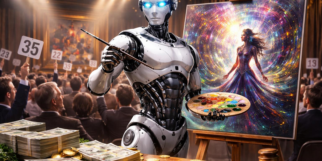 Секрет проданных шедевров: как ИИ-художники незаметно захватывают аукционы и ваши кошельки