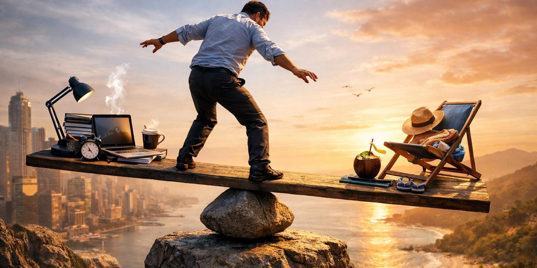 Ловушка равновесия: почему концепция work-life balance обречена на провал и как это знание спасет вашу психику
