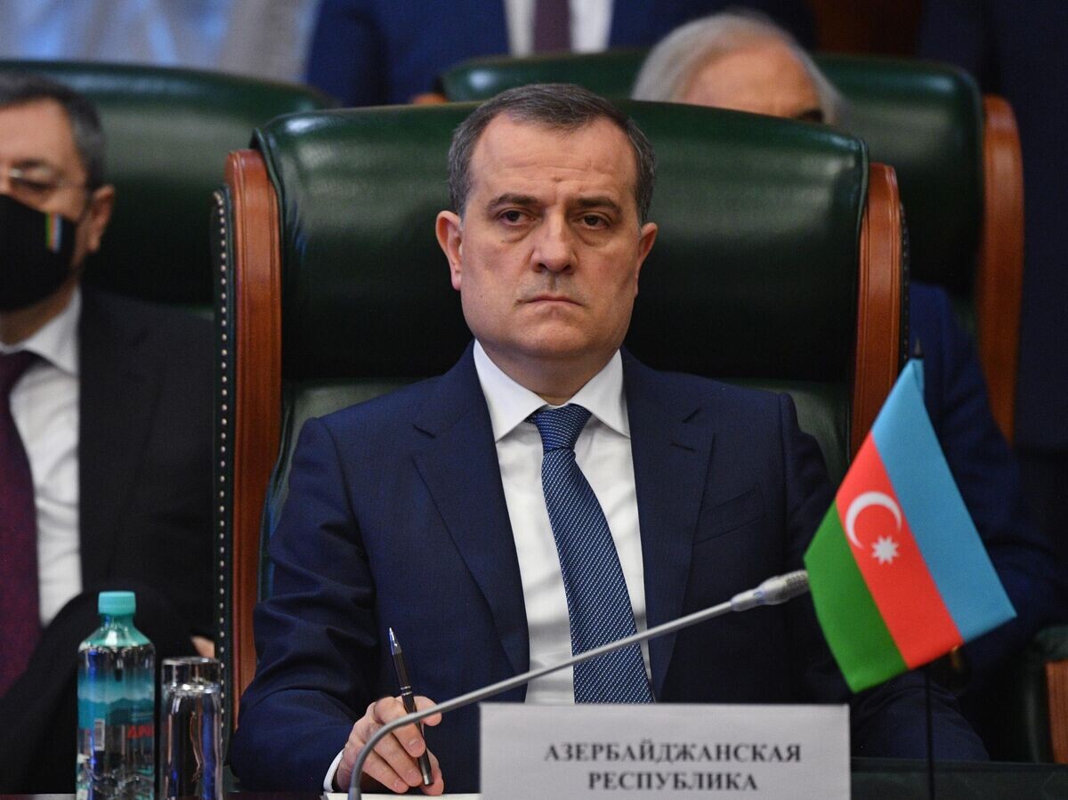    Министр иностранных дел Азербайджана Джейхун Байрамов принимает участие в заседании Совета министров иностранных дел стран СНГ | © РИА Новости / Евгений Биятов
