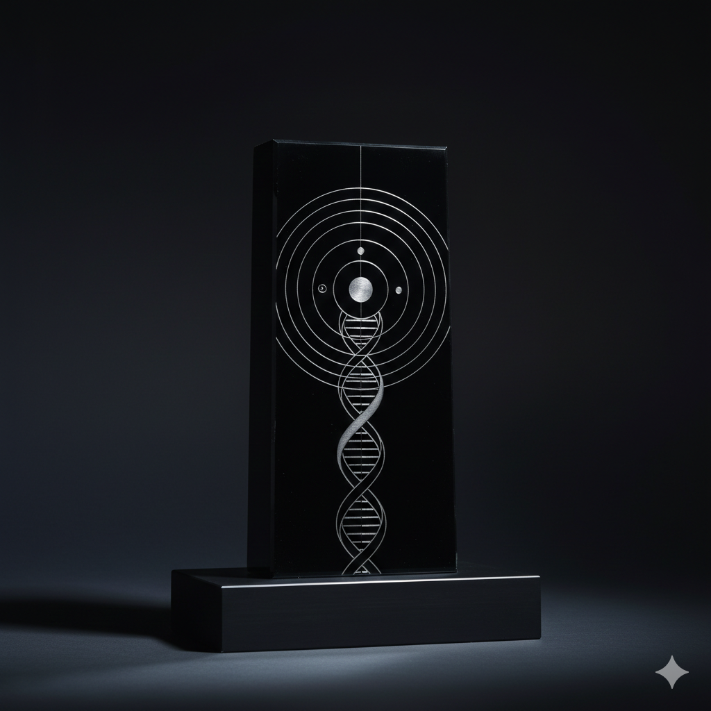 Внутри каждой клетки скрыта совершенная цифровая архитектура, созданная с невиданной точностью — код, который не мог бы возникнуть случайно.