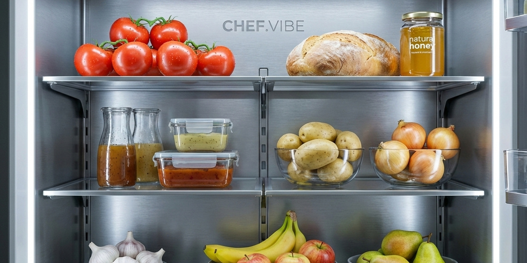 Эти продукты нельзя хранить в холодильнике - вы удивитесь списку!