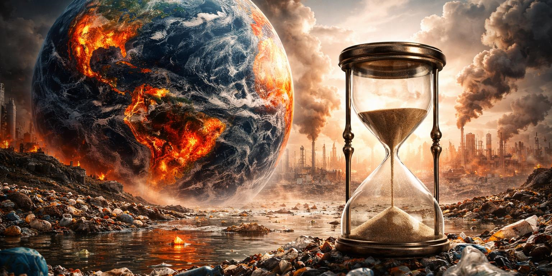 У нас осталось меньше времени, чем говорят: реальная карта загрязнения планеты, которую никогда не покажут по ТВ