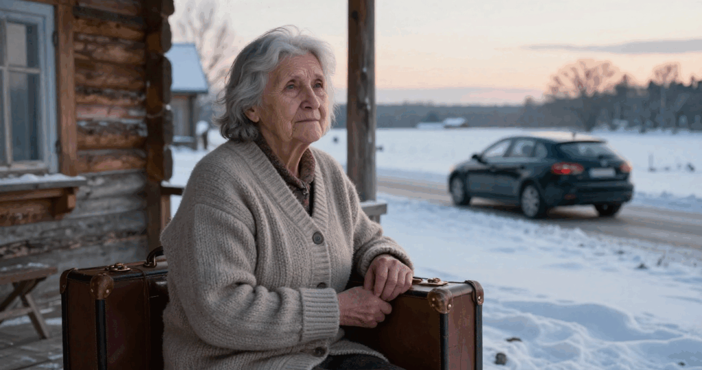 Сын бросил меня в мороз в деревне ради жены. Весной они вернулись просить прощения, когда узнали про наследство