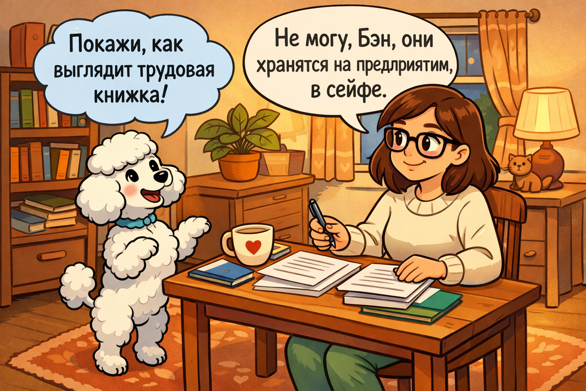 Хоть я и работаю на дому, никаких документов с работы в квартире я не храню.