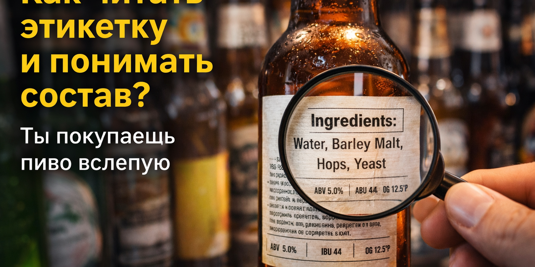 Ты покупаешь пиво вслепую. Вот как этикетка тебя обманывает (и как читать её правильно)