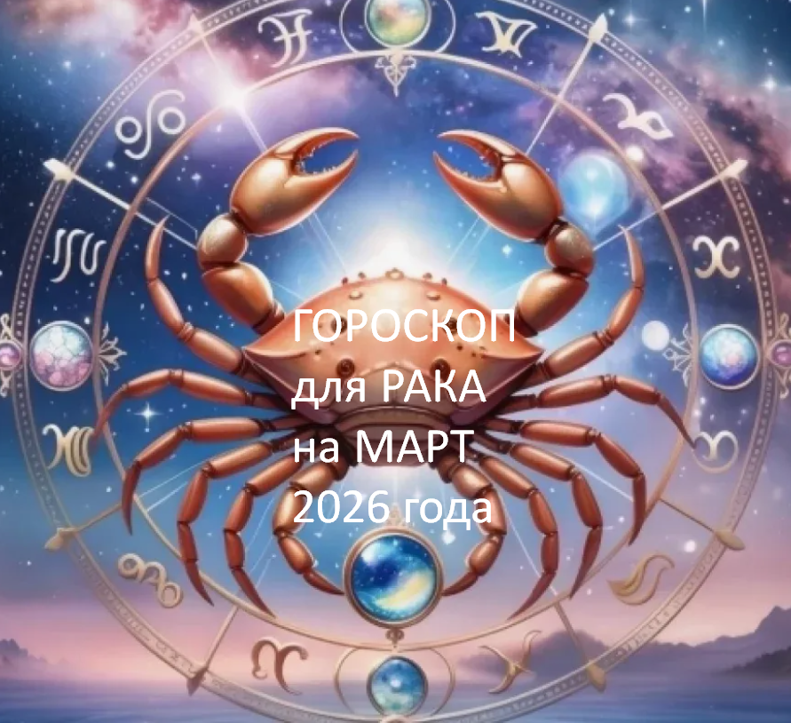 Рак. Март 2026. фото из открытого источника