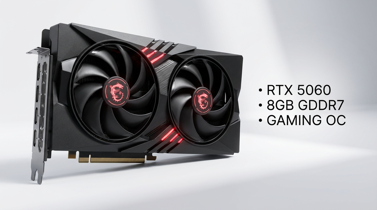 MSI GeForce RTX 5060 8G GAMING OC