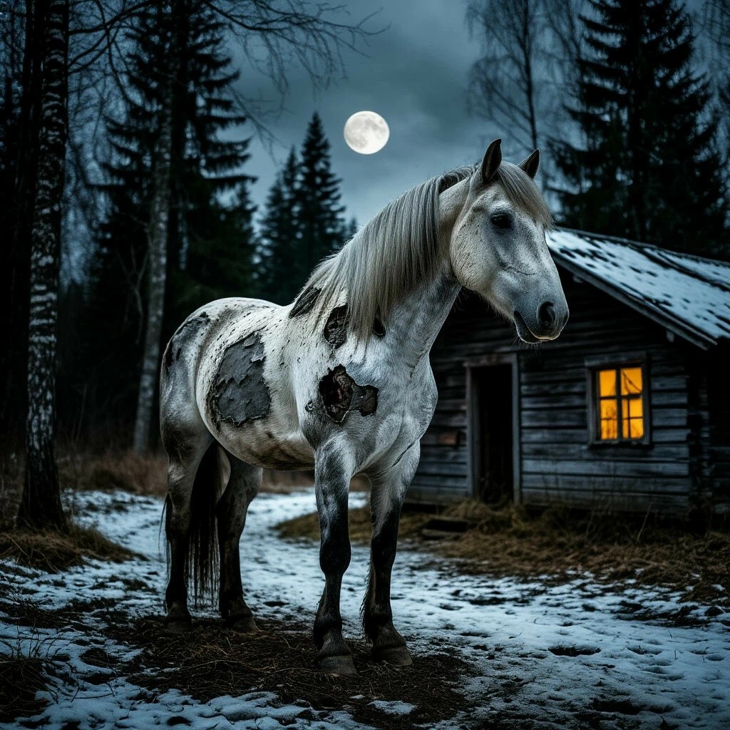 Для Дзена более приглаженный вариант лошадки