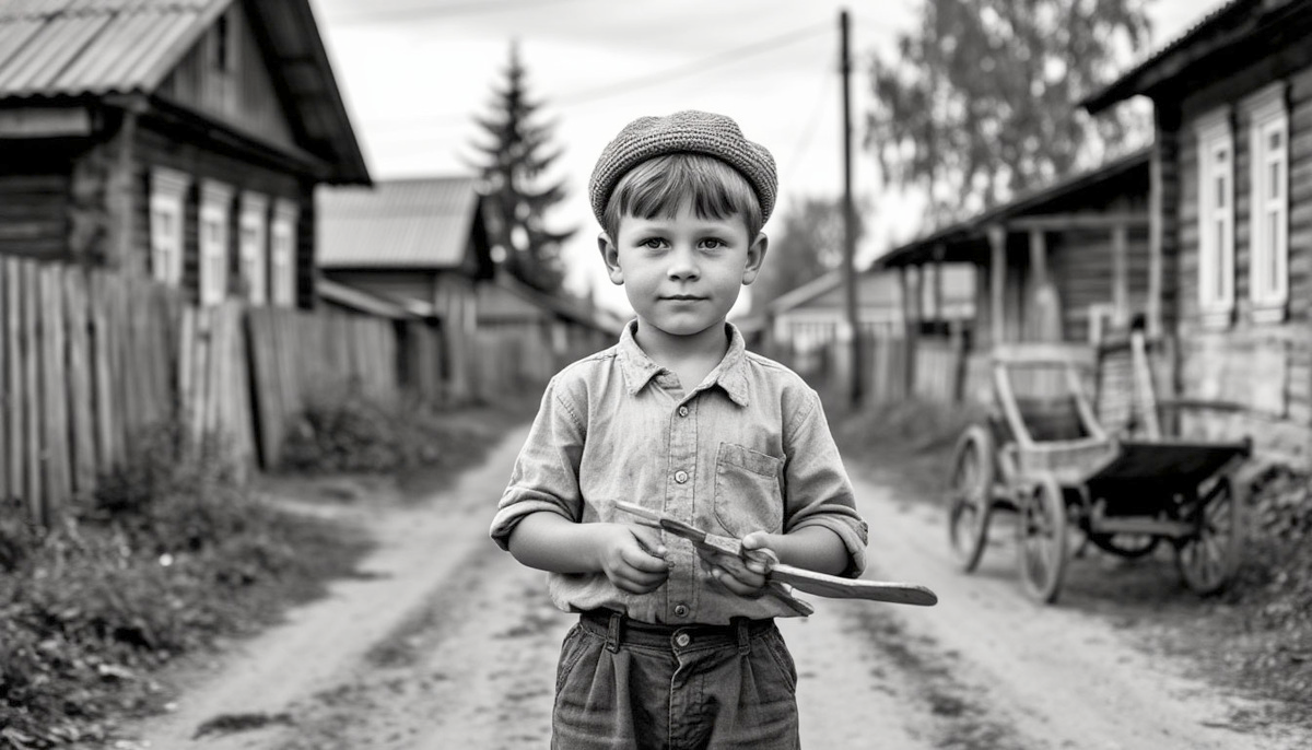 Мальчик не разговаривал.