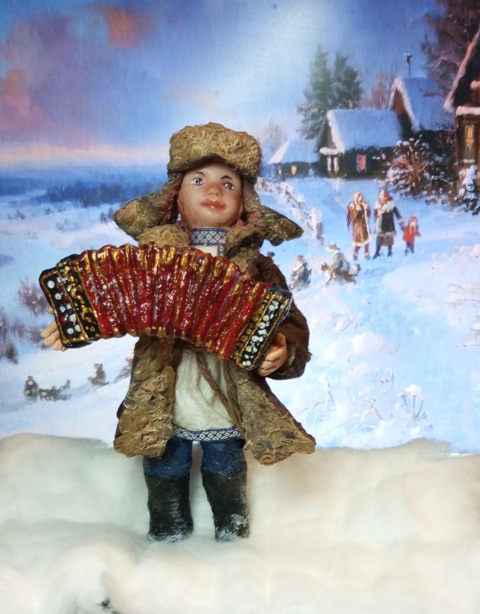 Мои первые работы - гармонист