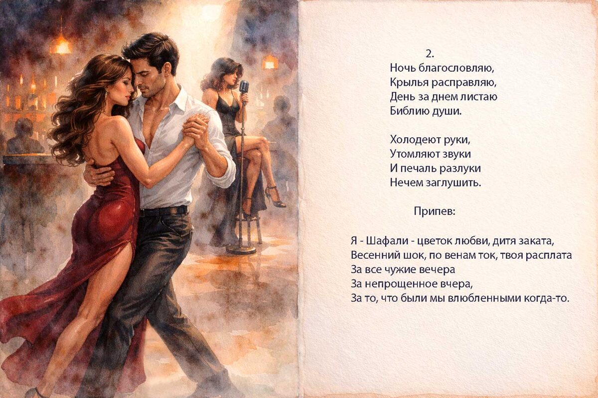 Песня Шафали страница 2 на сайте v-chemodanova.ru