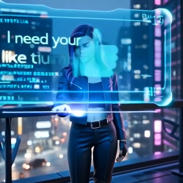 Видите? I need your like написала нормально