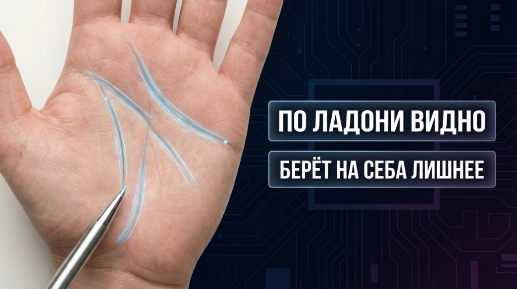    Особые узоры на ладони могут рассказать о привычке взваливать на себя чужие заботы admin