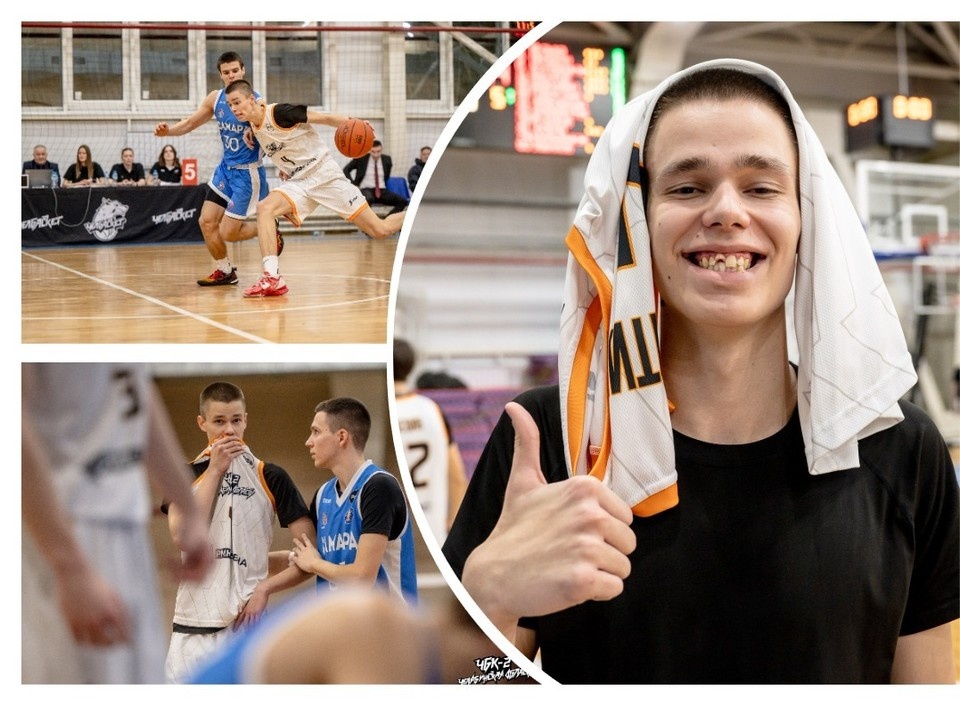    Форвард «ЧБК-2» Кирилл Никитин лишился зуба, но помог команде выиграть. Фото ФБЧО