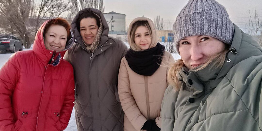 🔴✨ 25 января, женская команда волонтёров Благотворительного фонда "Благословение" посетила женскую колонию города Ленинска с праздничной