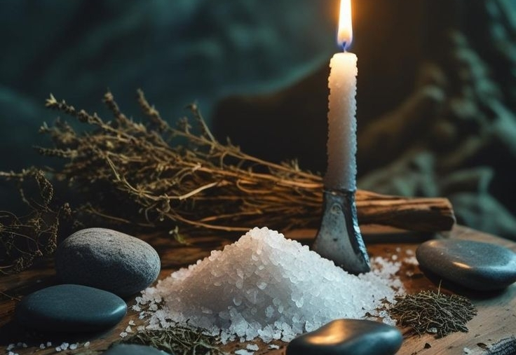 Насыпьте соль на стол -древний ритуал на запечатывание денег- вечные деньги.