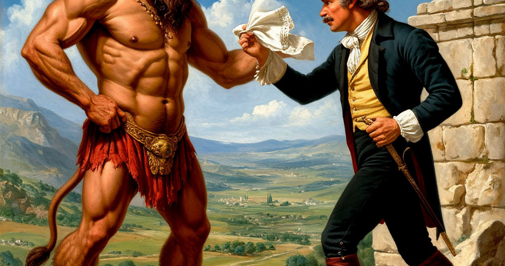 Барон Мюнхгаузен и Критский Конфуз. Усмирение Минотавра (юмореска)