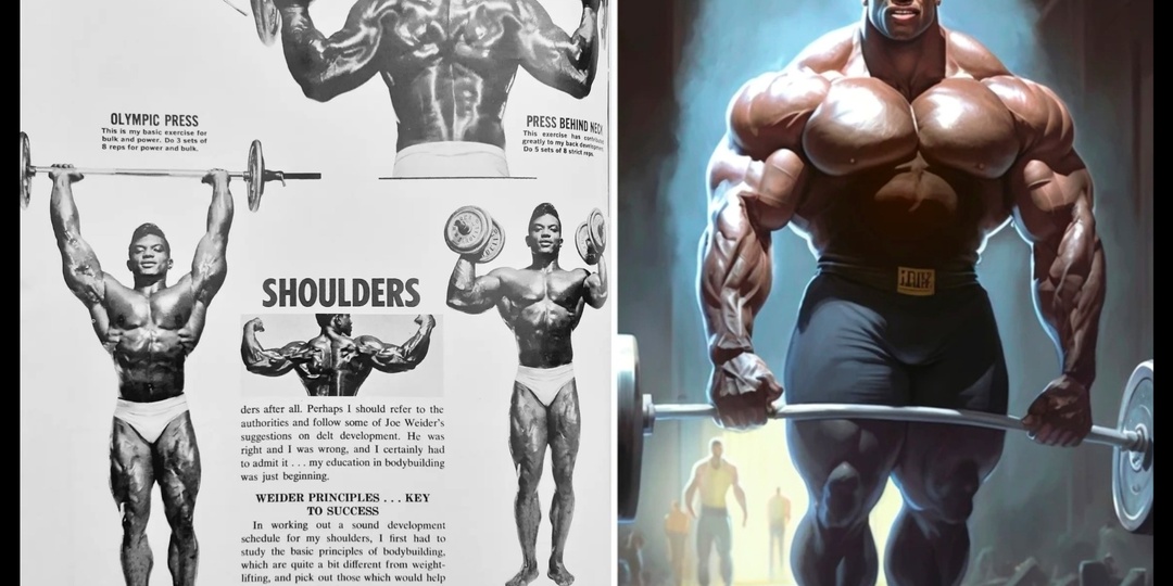 Серджио Олива. Программа тренировок звезд бодибилдинга #1