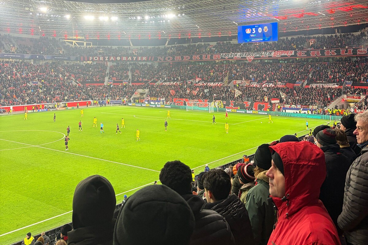  Матч «Байер» - «Вильярреал» в Леверкузене. © Times.by