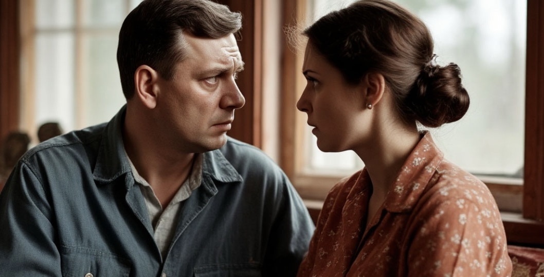 — А где кофе и яичница с колбасой? - нахмурился муж. — У нас нет ничего, зато у тебя есть брендовые костюмы, — невозмутимо ответила жена