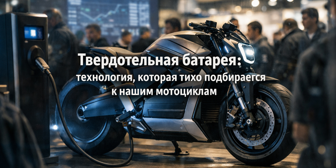 Твердотельная батарея: технология, которая тихо подбирается к нашим мотоциклам