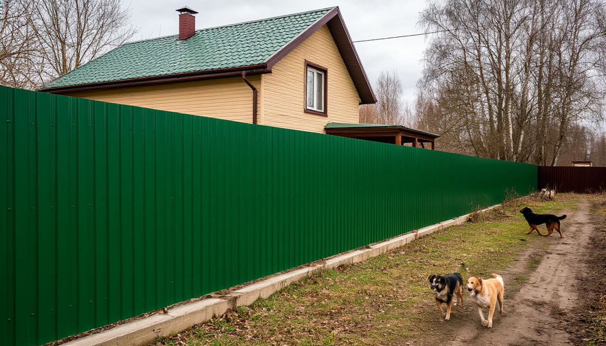 Забор-Фактор, забор из профлиста