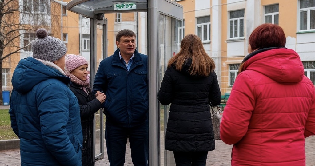 Воспитатель резко решил вопрос с опаздывающими школьниками.