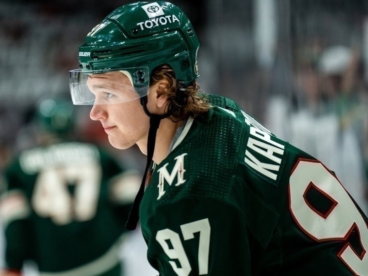     КИРИЛЛ КАПРИЗОВ. ФОТО: ХК "МИННЕСОТА"