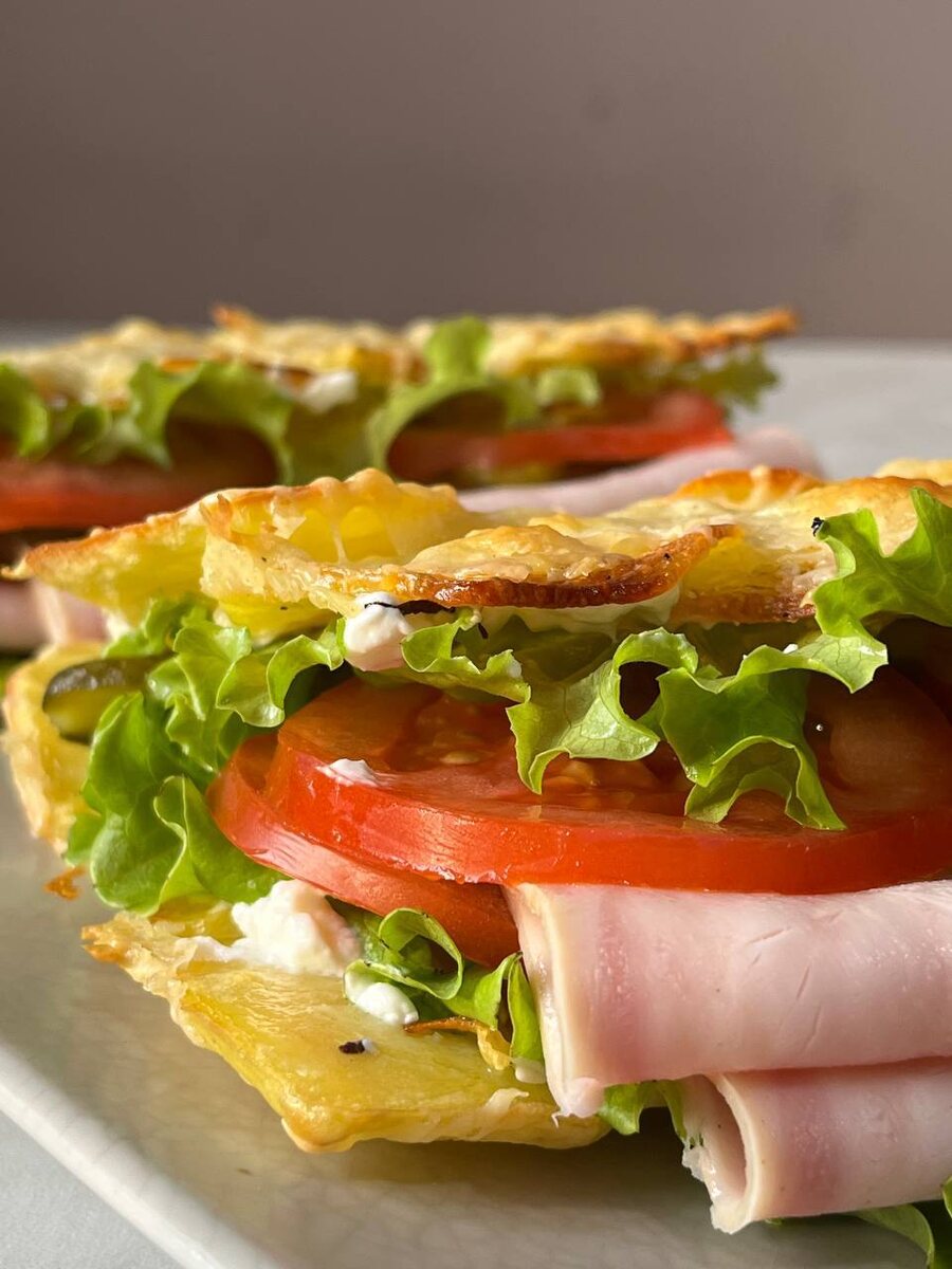 Картофельный конверт с начинкой